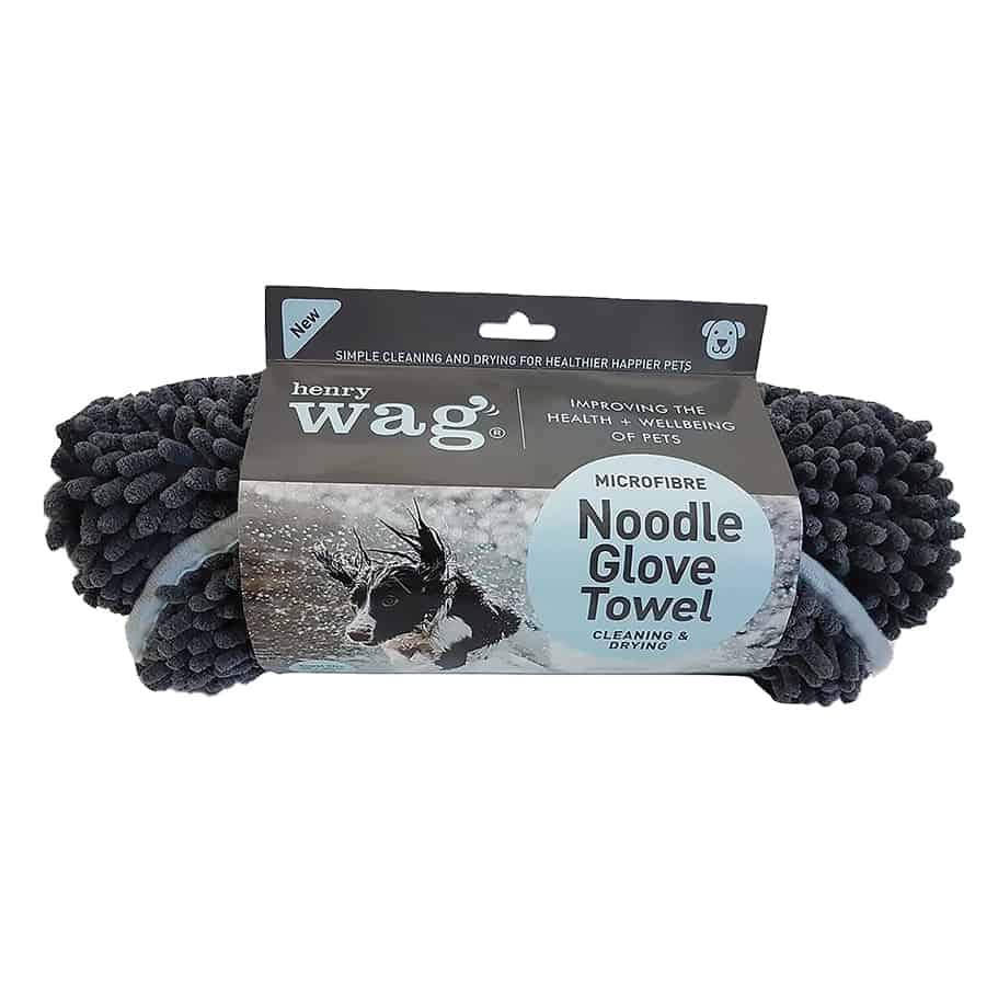 Henry Wag Microfibre Noodle Glove Towel 