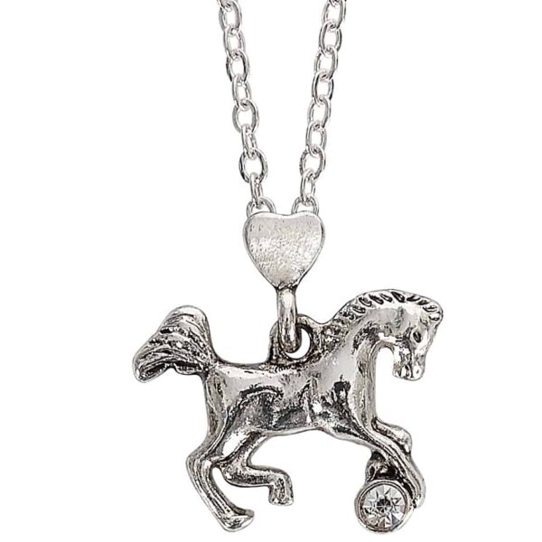 Proud Standing Horse Necklace