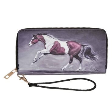 Painted Horse Clutch Wallet AWST