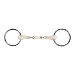 Happy Mouth Double Joint Loose Ring Snaffle Bit