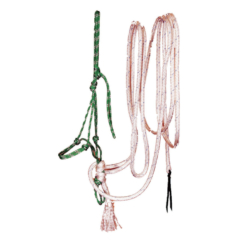 Burwash Natural Hackamore with Macate Reins